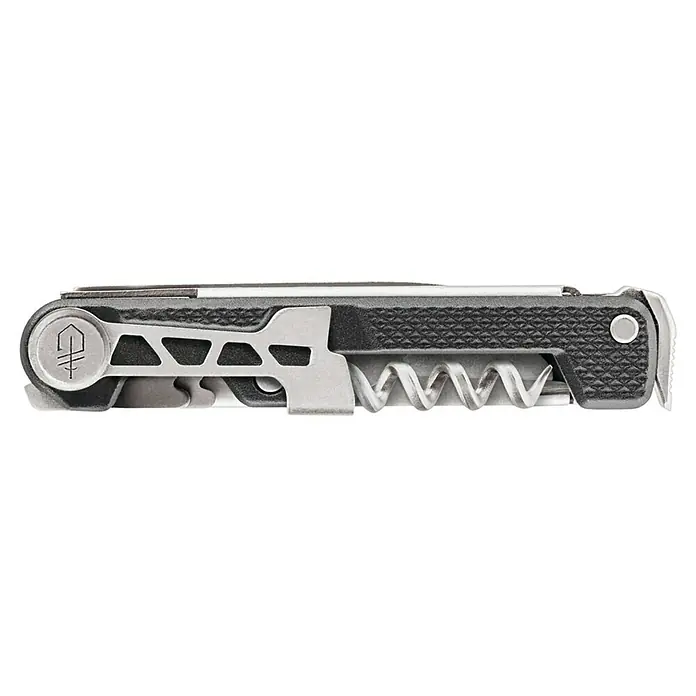 Gerber Cuchillo multiuso Armbar Cork - Largo: 16,5 cm, 8 funciones, Abridor de botellas - Vista de perfil izquierdo
