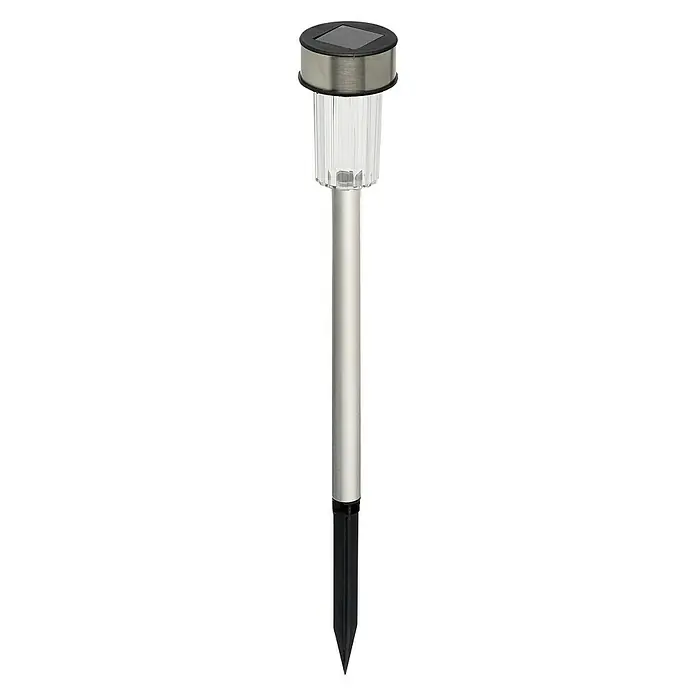 Lámpara solar LED decorativa 10 pcs - Plateado - Vista frontal