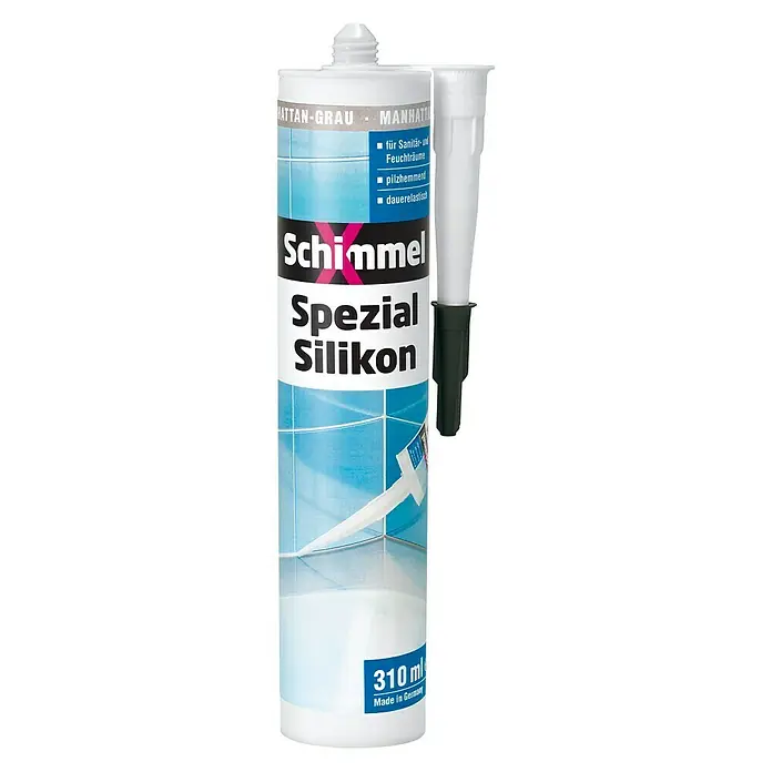 SchimmelX Silikon Spezial-Silikon - Manhattan, 310 ml - Vorderansicht