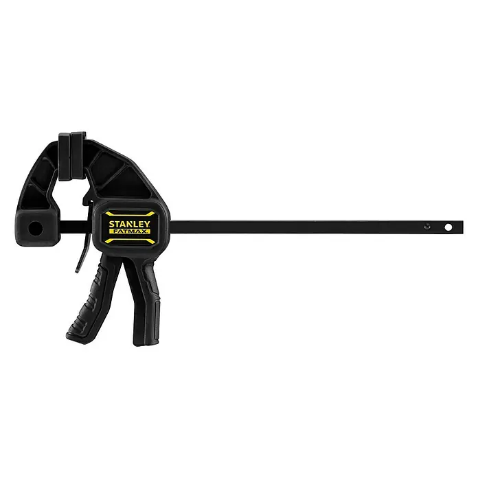 Stanley FatMax Einhandzwinge - Spannweite: 120 mm, Ausladung: 38 mm - Rechte Seitenansicht