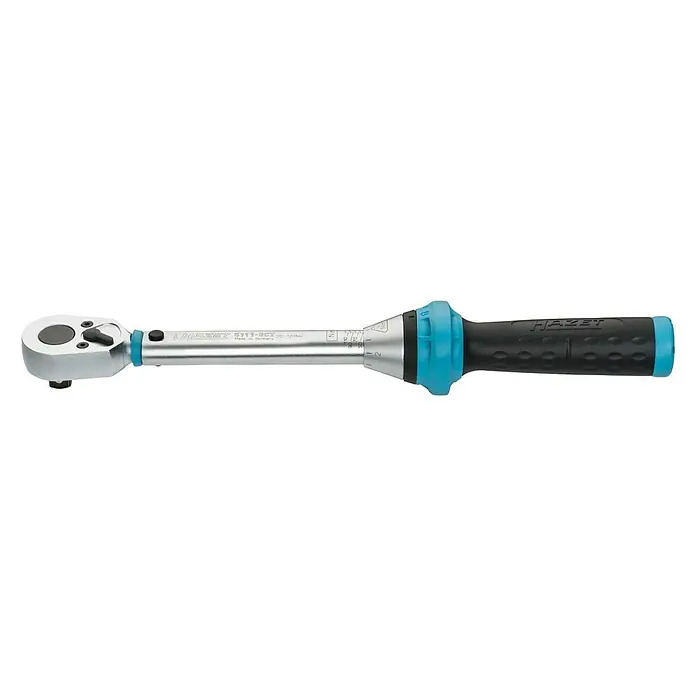 Hazet Drehmomentschlüssel 5111-3CT - ⅜″ Vierkant, 20 - 120 Nm - Linke Seitenansicht