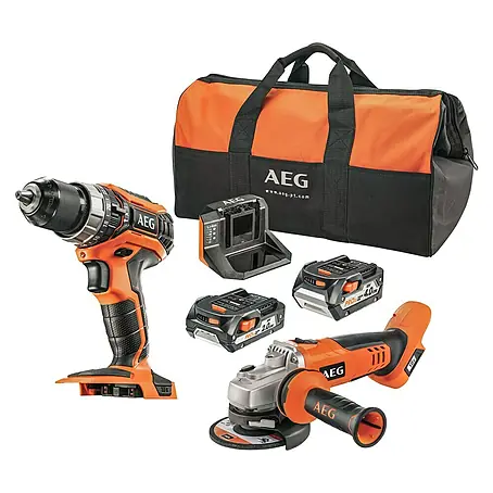 AEG Powertools Maschinen-Set 2-Tool Combo-Kit