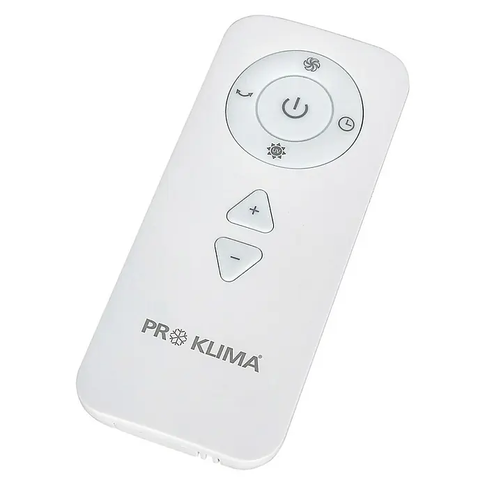 Proklima Mini toranj ventilator - Pročišćavanje zraka, Maksimalni protok zraka: 1.650 m³/h, Visina: 59,2 cm, Bijele boje - Dijagonalni pogled