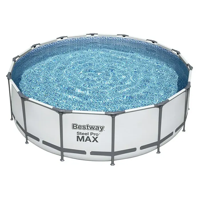 Bestway Bazen Steel Pro Max - Montažni bazen, 305 cm, Zapremnina: 4.678 l - Pogled sprijeda
