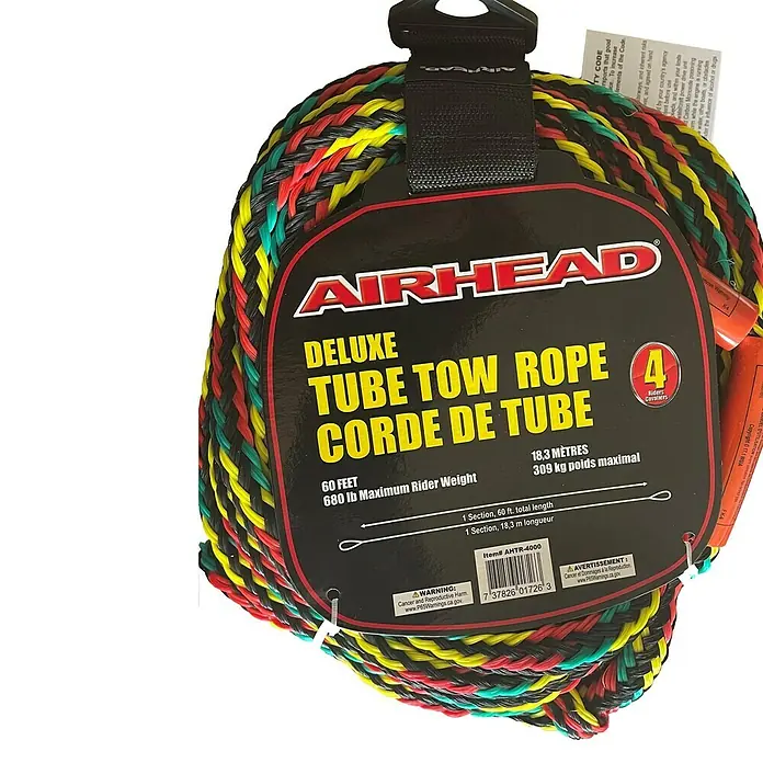 Cable de tracción Funtube Airhead 605203 - Largo: 4 m - Primer plano