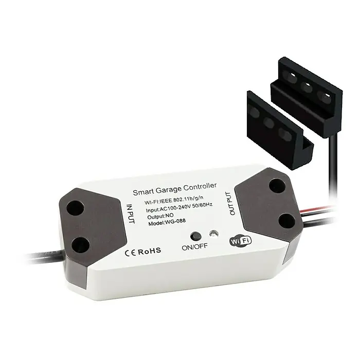 Garza Smart Home Controlador inteligente Puertas - Apto para: Puerta de garaje - Vista angular