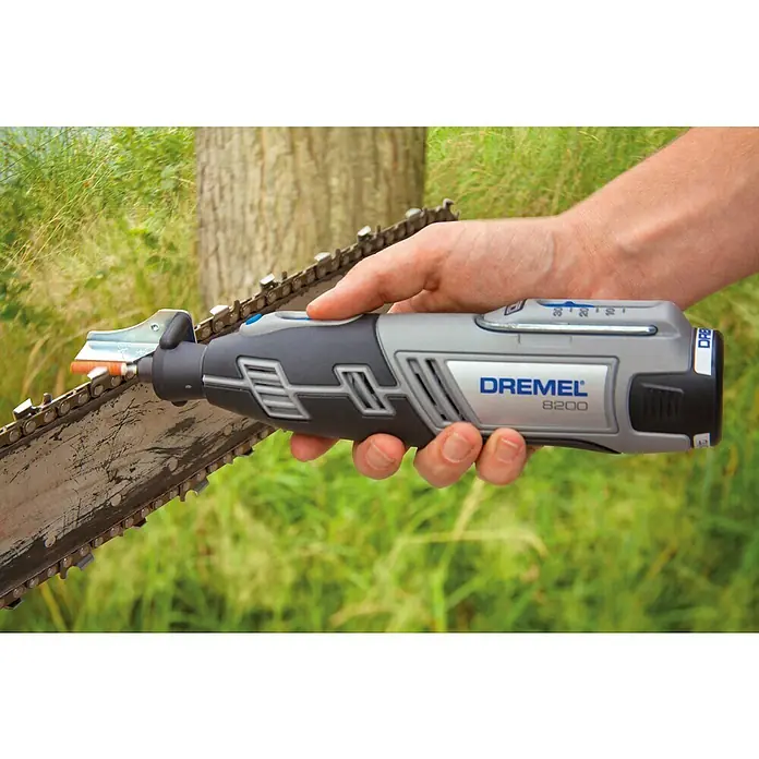 Dremel Kettingzaag-slijphulpstuk 1453 - 9 -delig, Passend bij: Dremel multitools (behalve 4200) - Toepassingsvoorbeeld