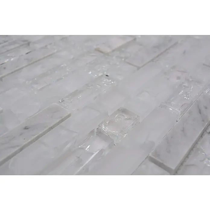 Mozaik csempe Crystal Mix XIC V1311 kombinált - Fényes - Közeli felvétel
