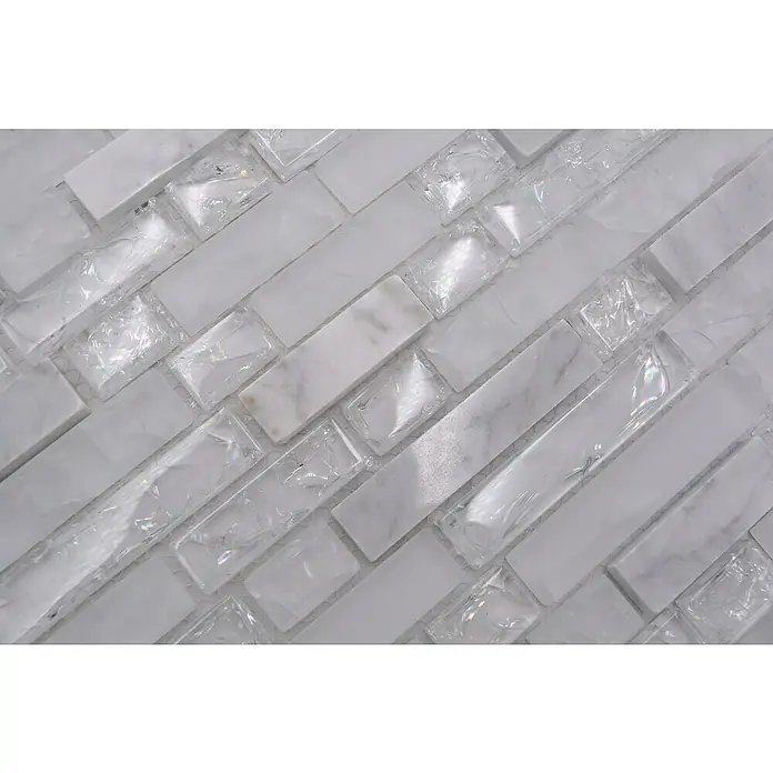Mozaik csempe Crystal Mix XIC V1311 kombinált - Fényes - Közeli felvétel
