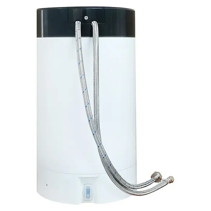 Thermoflow Untertischspeicher und Armatur 100 E - 5 l, 2.200 W, Temperaturbereich: 35 °C bis kochend, Armatur eckig - Rückansicht