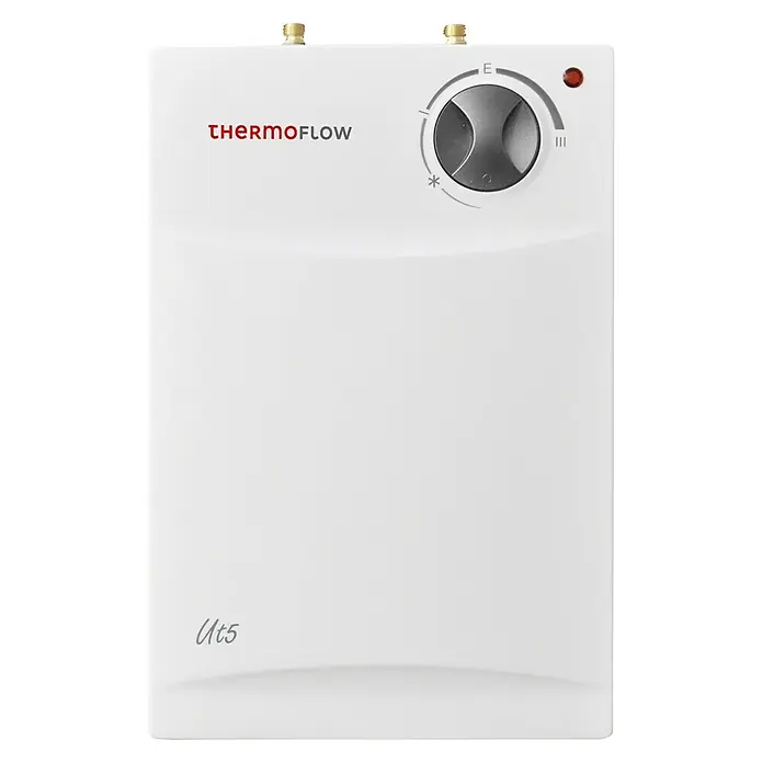 Thermoflow Untertischspeicher UT mit Armatur Ovalis - 5 l, 2.000 W, Temperaturbereich: Bis 75 °C - Vorderansicht