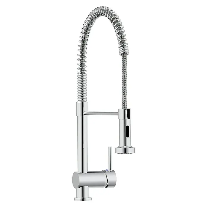 Thermoflow Untertischspeicher UT 5 mit Armatur Ovalis Pro - 5 l, 2.000 W, Temperaturbereich: Bis 75 °C - Diagonale Ansicht