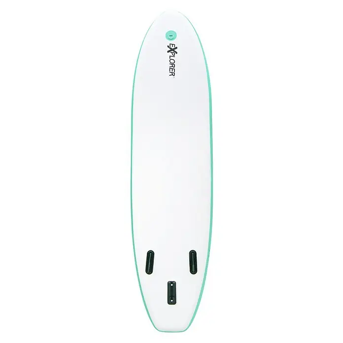 Explorer SUP-Board-Set 300 - L x B x H: 305 x 76 x 12,7 cm, Nutzlast: 115 kg, Aufblasbar, Grün - Vorderansicht
