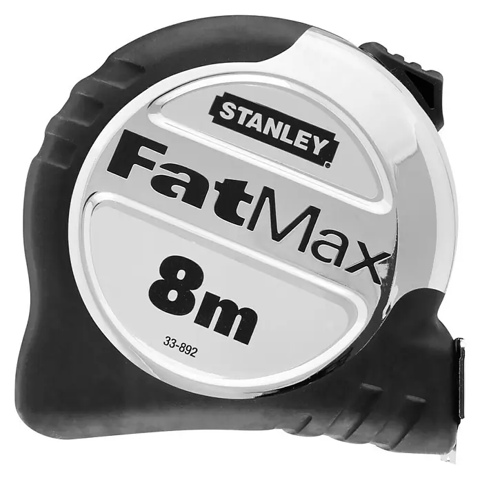 Stanley Kapselmaßband Pro Blade Armor - Länge Maßband: 8 m, Bandbreite: 32 mm - Vorderansicht