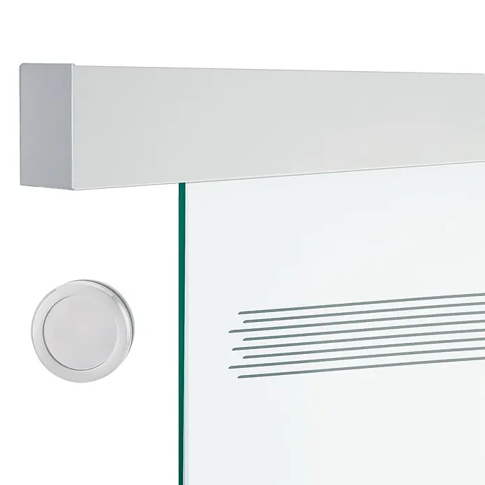 Diamond Doors Schiebetür-Komplettset Jubidoor 1.0 - 935 x 2.058 mm, Einscheibensicherheitsglas (ESG) - Detailaufnahme