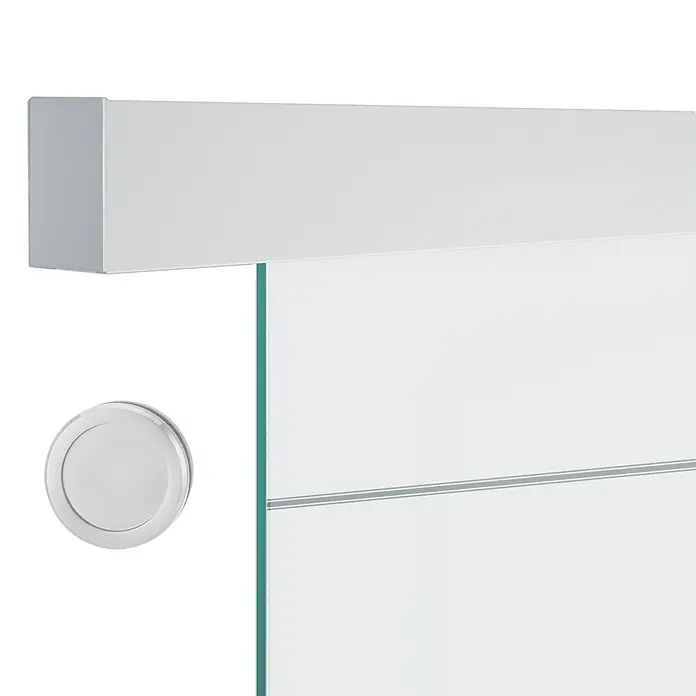 Diamond Doors Schiebetür-Komplettset Jubidoor 6.0 - 935 x 2.058 mm, Einscheibensicherheitsglas (ESG) - Detailaufnahme