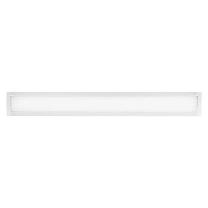 Ritter Leuchten LED-Deckenleuchte Flaxx - 48 W, Silber, L x B x H: 1.140 x 145 x 24 mm - Vorderansicht