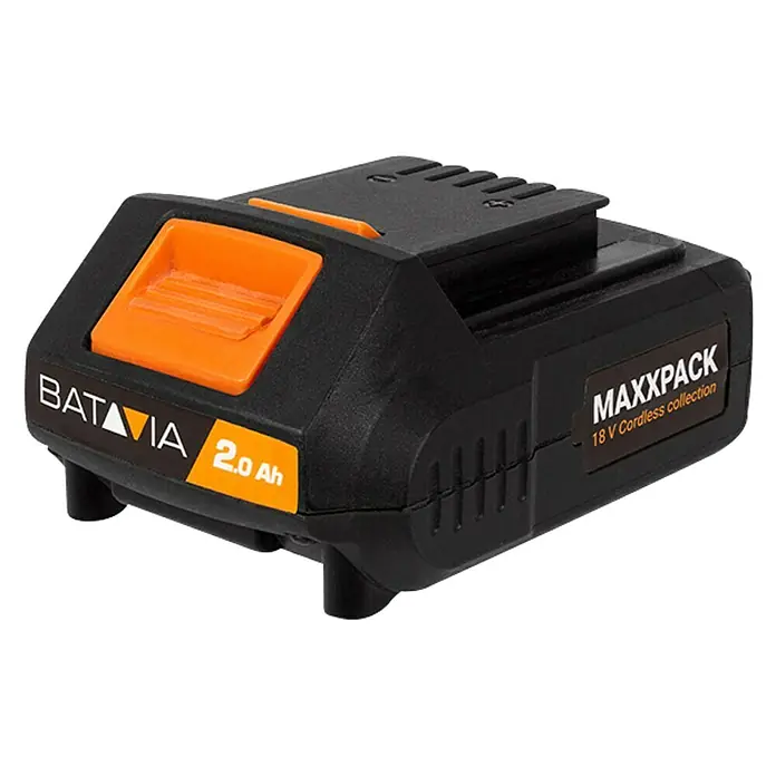 Batavia Maxxpack Einhand Akku-Kettensäge Nexxsaw - 18 V, Li-Ionen, 1 Akku, Schwertlänge: 15 cm - Diagonale Ansicht