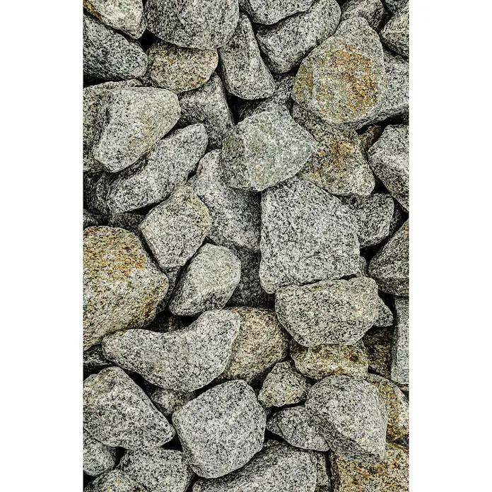 Bruchsteine Big-Bag - Anthrazit/Weiß, Körnung: 50 mm - 100 mm, 1.000 kg - Detailaufnahme