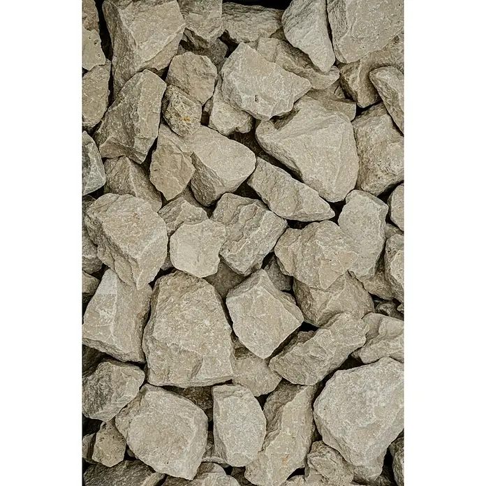 Bruchsteine Big-Bag - Chateaubeige, Körnung: 50 mm - 100 mm, 500 kg - Detailaufnahme