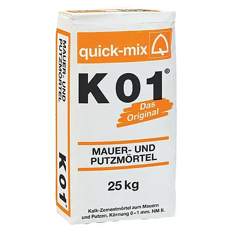 Quick-Mix  Mauer- & Putzmörtel K01