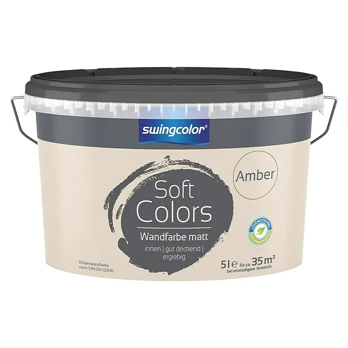 swingcolor Soft Colors Muurverf Amber - Amber, 5 l, Mat - Vooraanzicht
