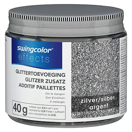 swingcolor effects Glitter voor decoratief effect Zilver