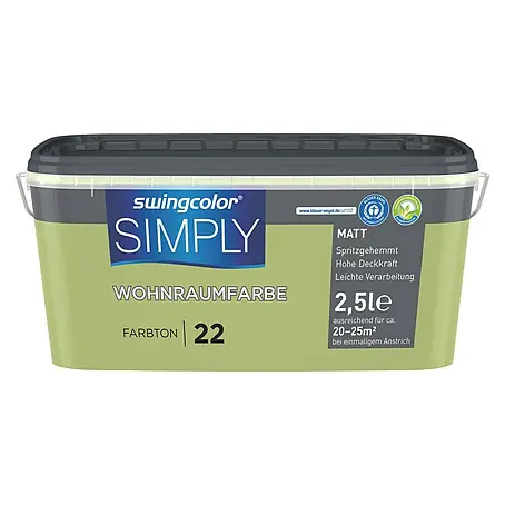 swingcolor  Muurverf SIMPLY  NR. 22