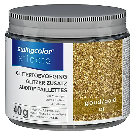 swingcolor effects Glitter voor decoratief effect Goud