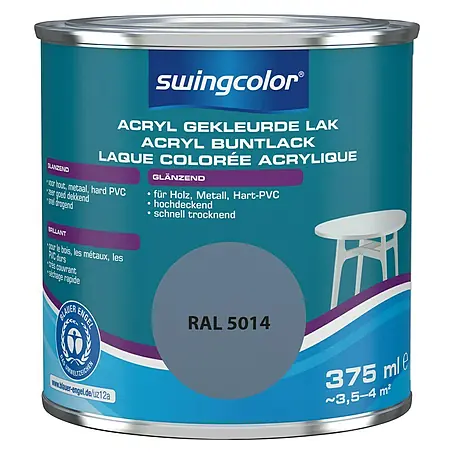 swingcolor  Acryllak RAL 5014 Duifblauw
