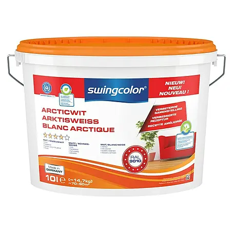 swingcolor  Muurverf Sneeuwwit