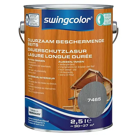 swingcolor  Houtbeschermingsbeits Duurzaam Antracietgrijs