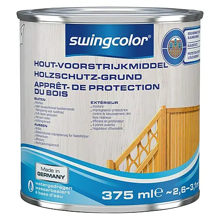 swingcolor  Voorstrijk Hout Kleurloos