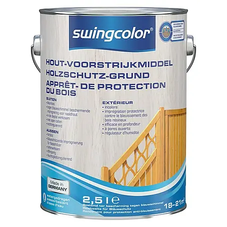 swingcolor  Voorstrijk Hout Kleurloos