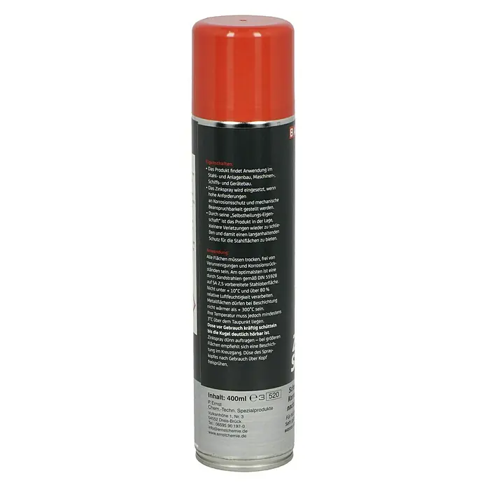 Profi Depot Zinkspray - 400 ml - Linke Seitenansicht