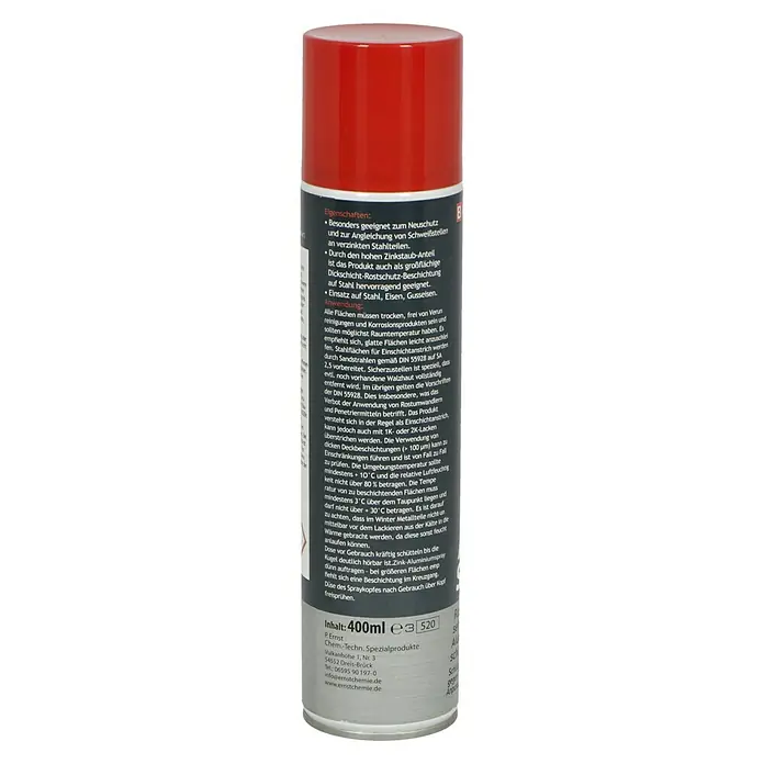 Profi Depot Zink-Alu-Spray - 400 ml - Linke Seitenansicht