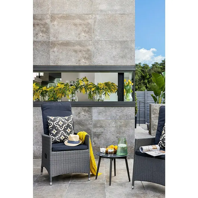 Sunfun Neila Sillón de posiciones - Ancho: 63 cm, Ratán sintético - Foto ambiente