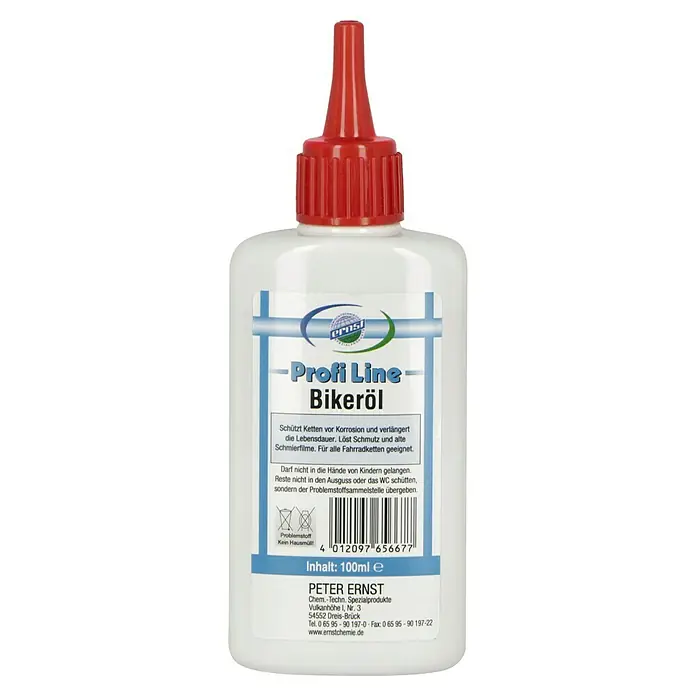 Ernst Profi Line Bikeröl - 100 ml - Vorderansicht