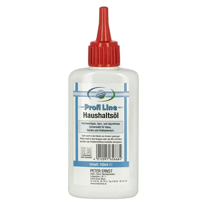 Ernst Profi Line Haushaltsöl - 100 ml - Vorderansicht