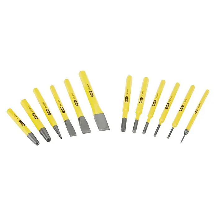 Stanley Schlagwerkzeug-Set - 12 -tlg. - Diagonale Ansicht