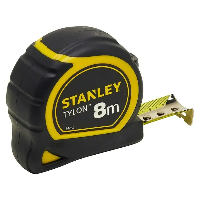 Stanley Kapselbandmaß Tylon - 8 m - Diagonale Ansicht