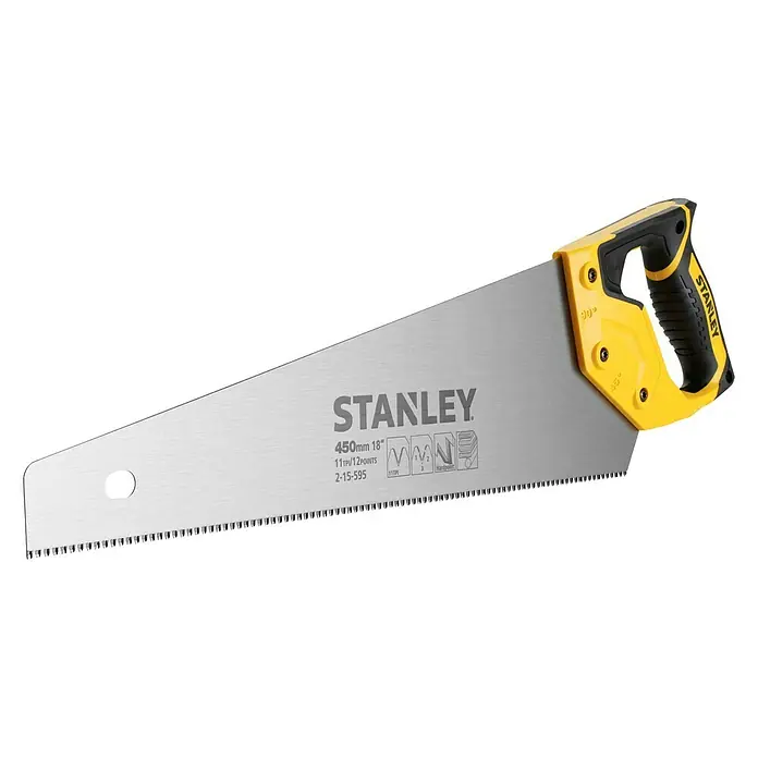 Stanley Handsäge Jetcut Fein - Blattlänge: 450 mm, 11 Zähne/Zoll - Linke Seitenansicht
