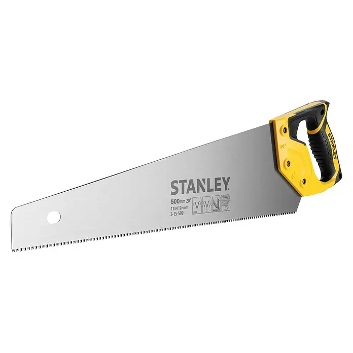 Stanley Handsäge Jetcut Fein - Blattlänge: 500 mm, 11 Zähne/Zoll - Linke Seitenansicht