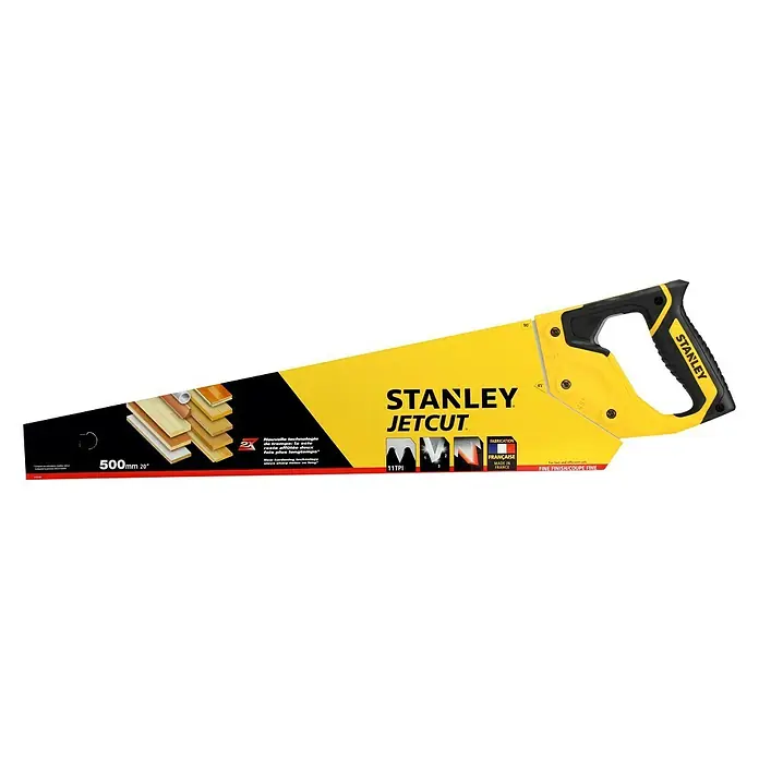 Stanley Handsäge Jetcut Fein - Blattlänge: 500 mm, 11 Zähne/Zoll - Linke Seitenansicht
