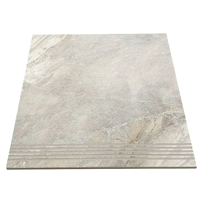 Pločica za stepenice Fitch Cloud - 51 cm x 9 mm, Sive boje - Dijagonalni pogled