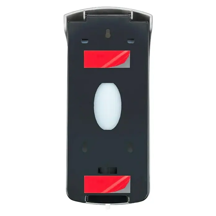 Wenko Dozator sapuna - Plastika, Crne boje, Količina punjenja: 740 ml - Pogled sprijeda
