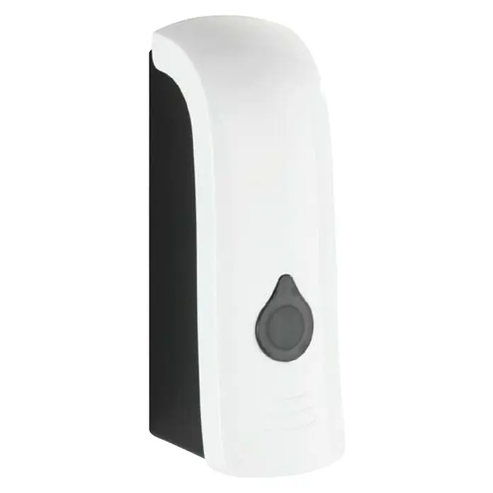 Wenko Seifenspender Ranera S - Kunststoff, Weiß, Füllmenge: 280 ml - Diagonale Ansicht