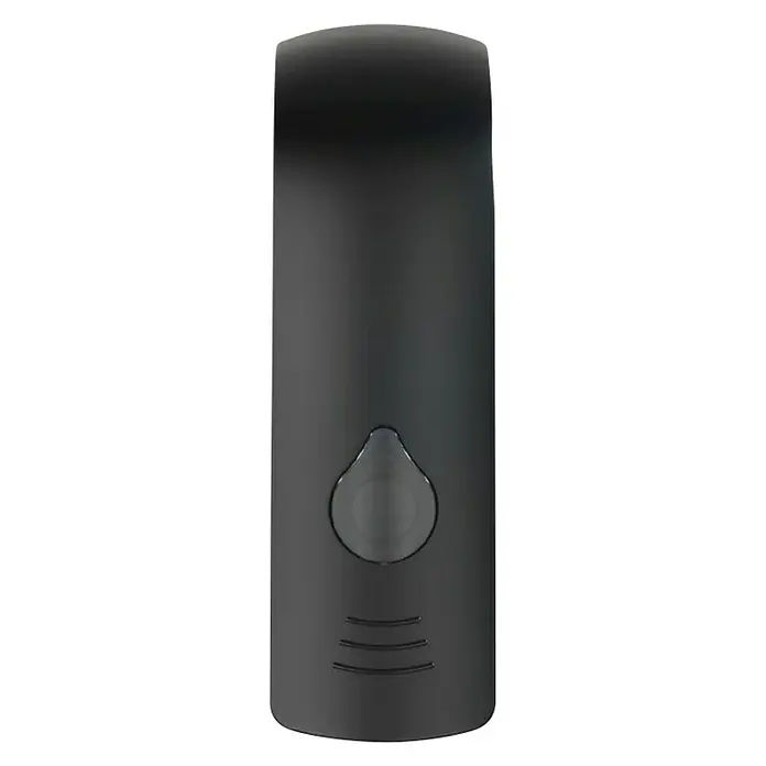 Wenko Seifenspender Ranera S - Kunststoff, Schwarz, Füllmenge: 280 ml - Vorderansicht