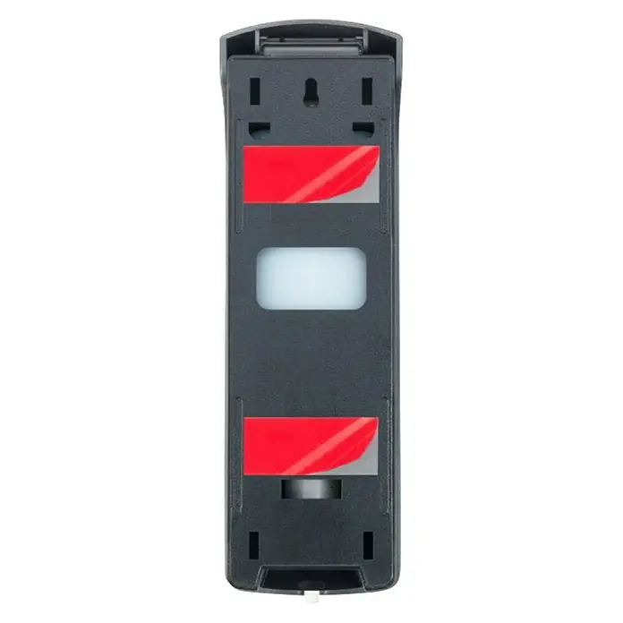 Wenko Zeepdispenser Ranera S - Kunststof, Zwart, Vulhoeveelheid: 280 ml - Vooraanzicht