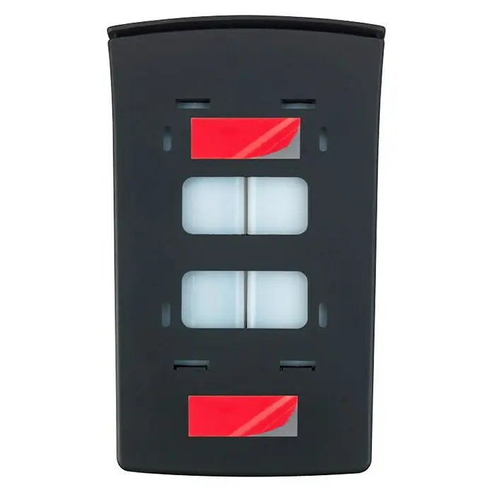 Wenko Dozator dezinfekcijskog sredstva - ABS plastika, Crne boje, 960 ml - Pogled sprijeda